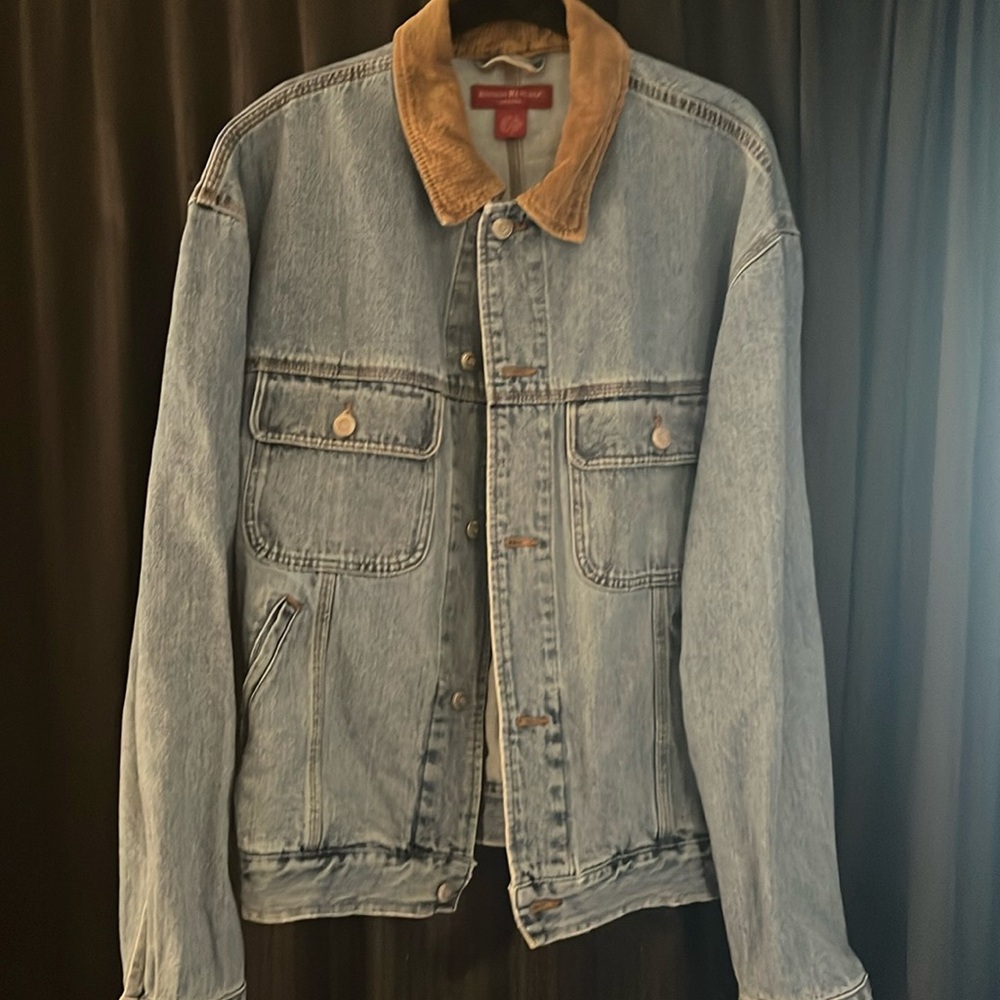 Vintage, EUC, Banana Republic, brown corduroy collar